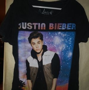 Justin Bieber T Shirt size Large 10/12